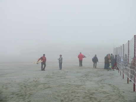 018 - i přes mizernou dohlednost stále něco létalo